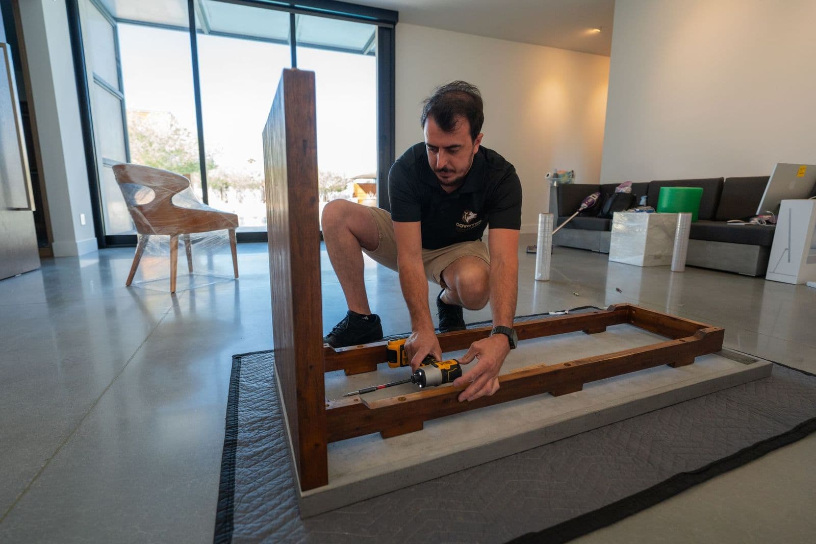 Coyotes Moving crew handling a move in the Las Vegas Valley