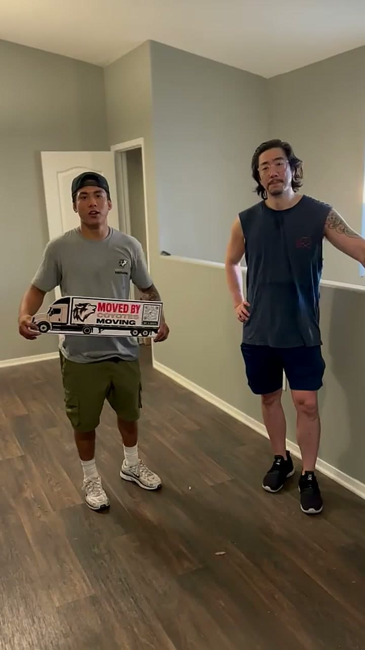 Coyotes Moving customer video testimonial
